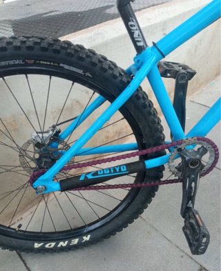 Bici Dirt Jump Azul