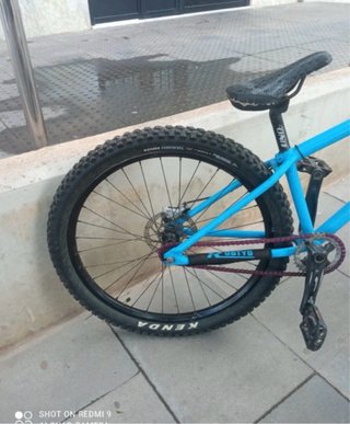 Bici Dirt Jump Azul