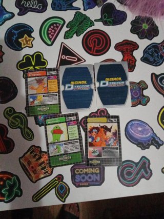 Lote Cartas Digimon - Gregmon, Togemon, etc.