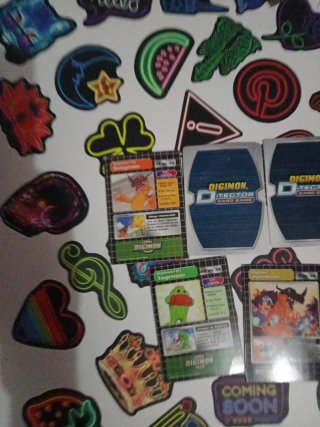 Lote Cartas Digimon - Gregmon, Togemon, etc.