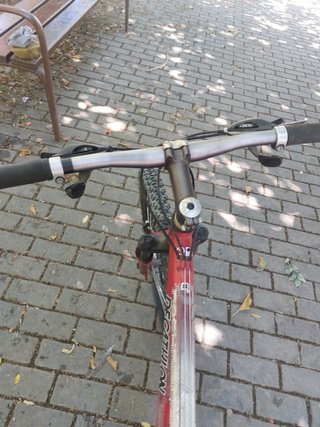 Bicicleta de Montaña Decathlon Roja