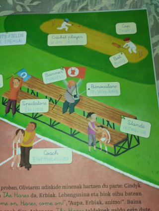 Nina Ingalaterrako Kiroldegian - Libro Infantil
