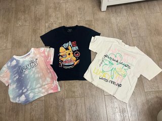 Lote 3 Camisetas Talla 10 Años Varias Marcas