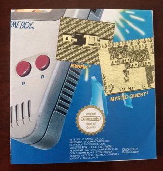 Folleto original Nintendo Game Boy (Años 90)