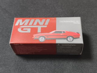 Mini GT Ford Mustang Mach 1 1971 Race Red