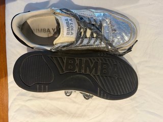 Zapatillas Bimba y Lola Piel Plata