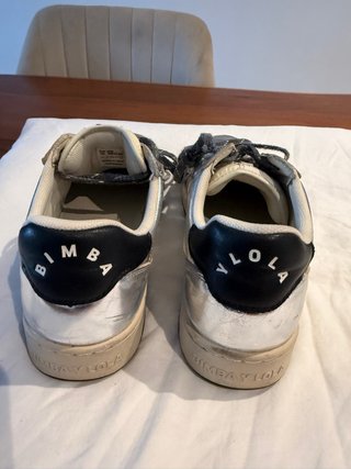 Zapatillas Bimba y Lola Piel Plata