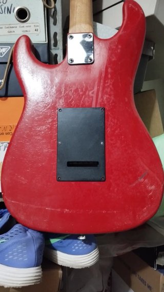 Corpo Body Simil Fender Artigianale Rosso