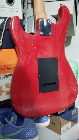 Corpo Body Simil Fender Artigianale Rosso
