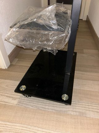 Soporte TV Bontec con ruedas sin usar