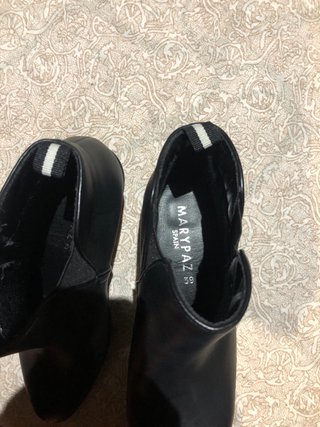 Botines negros mujer