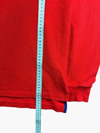 Vintage long Sleeved Polo ralph Lauren Red Size M