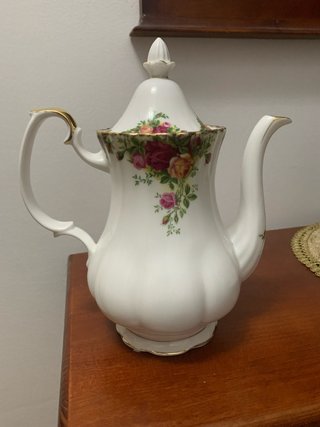 Cafetera porcelana Royal Albert Old Country Roses