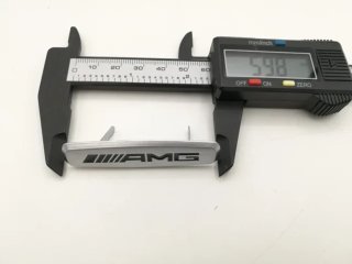 EMBLEMA DE ASIENTO MERCEDES AMG 59mm
