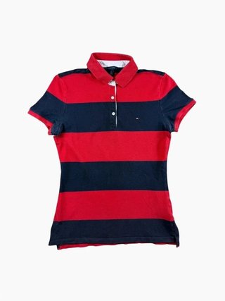 Vintage Striped Polo Tommy Hilfiger Navy blue &