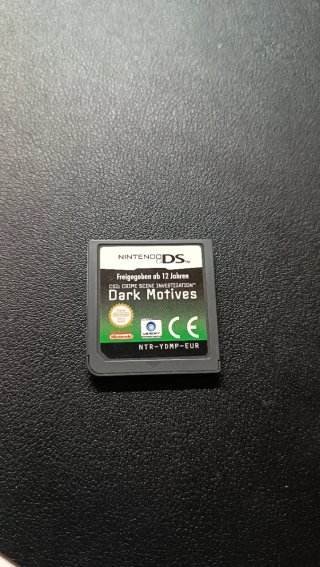 CSI Dark Motives Nintendo DS