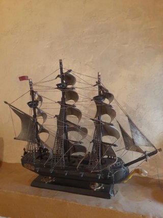 Maqueta de barco Fregata Española