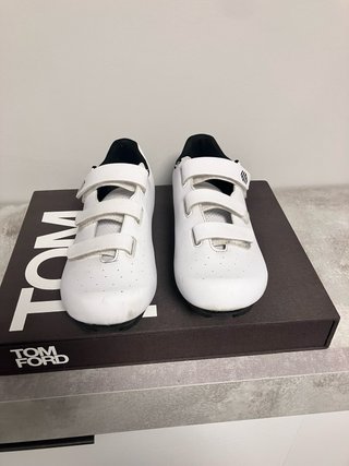 Zapatillas Ciclismo Carretera Siroko Blancas