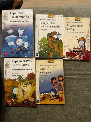 Pack de libros de pupi