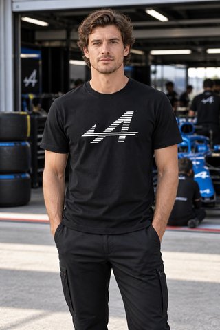 Camiseta Urbana Alpine Negra