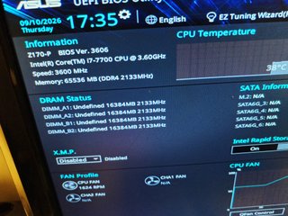 Scheda Madre ASUS Z170-P + CPU + 4x16GB DDR4