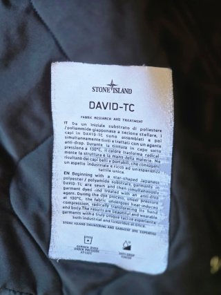Giacca Stone Island David-TC Grigio Scuro tg Xl