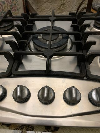 Encimera de gas butano 5 fuegos
