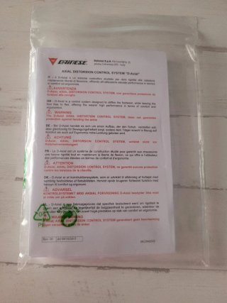 Botas Dainese Axial 2 Talla 41 Nuevas