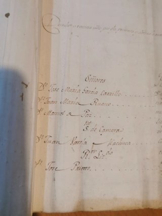 Manuscrito antiguo 1832