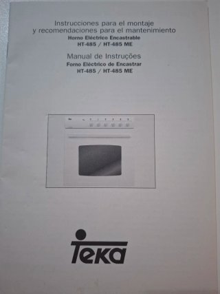 Horno con vitrocerámica Teka