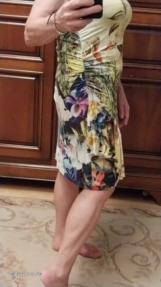 Vestido de verão floral