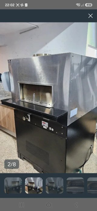Horno de pizza a gas