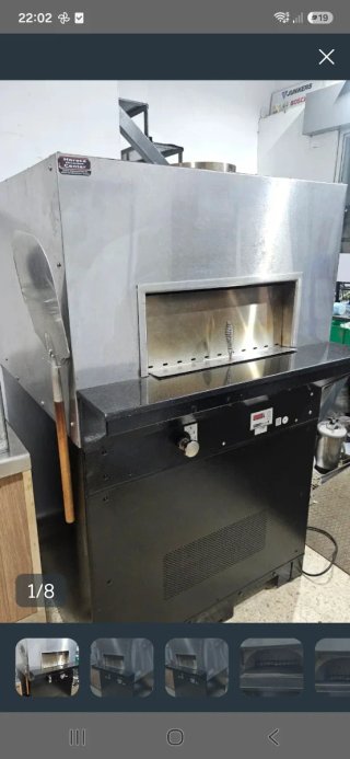Horno de pizza a gas