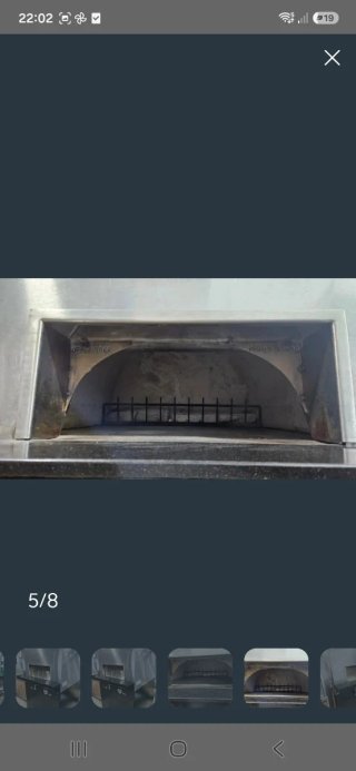 Horno de pizza a gas