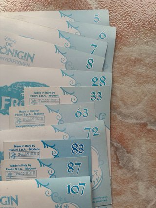 Cromos Disney Frozen