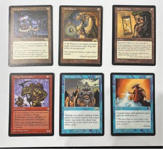 6 Carte Magic: The Gathering