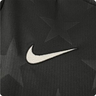 Camisa de Futebol USA Nike Preta Estrelas