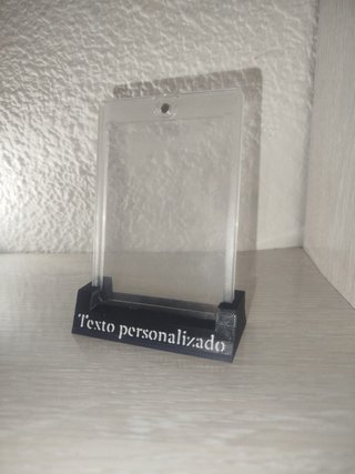 Soporte para cartas con funda magnética