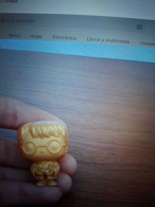 Figura Funko Harry Potter Dorado kinder joy