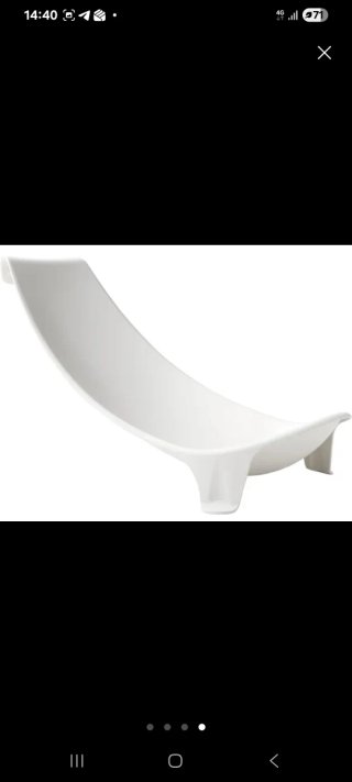 Bañera Flexi Stokke con adaptador recién nacido
