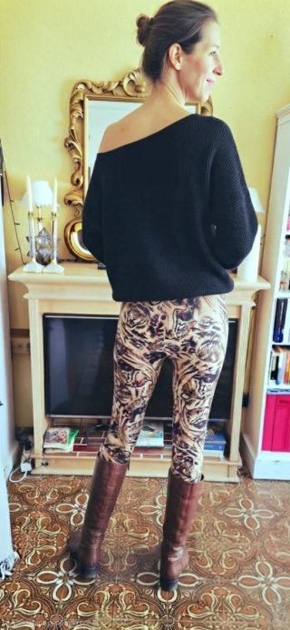 Mallas Animal Print Miss Class Talla M