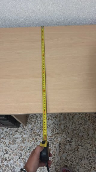 Mesa de estudio de madera