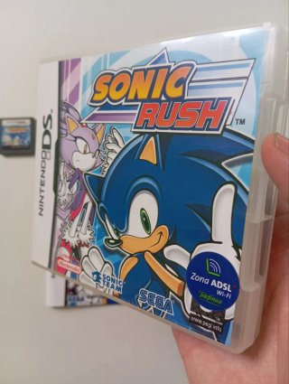 Sonic Rush - Nintendo DS con manual