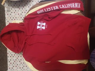 Sudadera Hollister California Roja