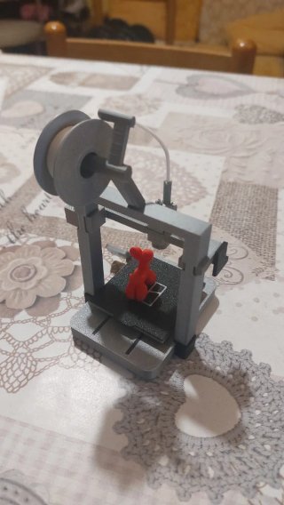 Miniatura Bambulab A1 Scala 1/5