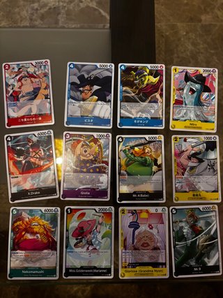 Cartas One Piece Colección