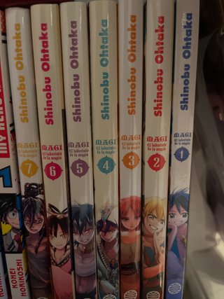 Mangas magi del 1 al 7