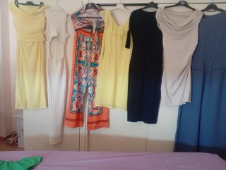 Lote 4 vestidos y pantalones varios modelos colore
