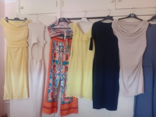 Lote 4 vestidos y pantalones varios modelos colore