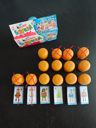 VENDO Figuras Kinder Disney Playmobil
